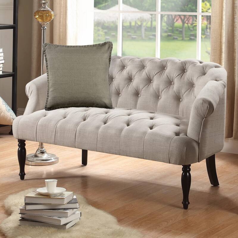 Handwoven Solid Square Throw Pillow Cover with Flanged Border - 24" - Taupe Brown