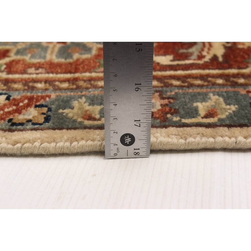 ECARPETGALLERY Hand-knotted Jules Sultane Ivory Wool Rug - 7'10 x 9'8