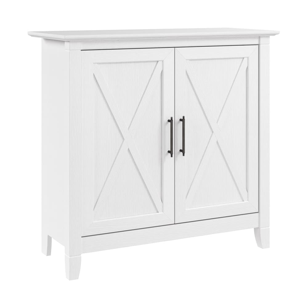 Key West Small Storage Cabinet with Doors by Bush Furniture