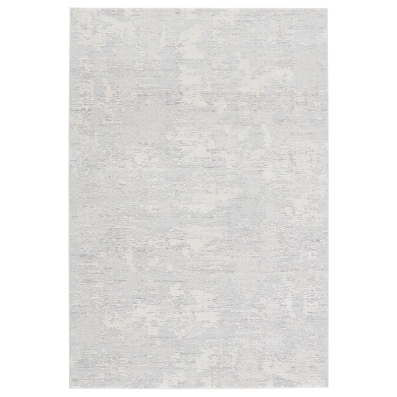 Shahi Abstract Area Rug - 5'3"X7'6" - Light Gray/Cream