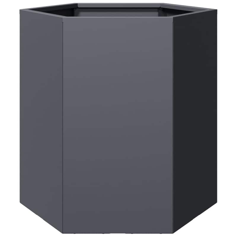 vidaXL Garden Planters Raised Vegetable Bed Elevated Flower Box Outdoor Steel