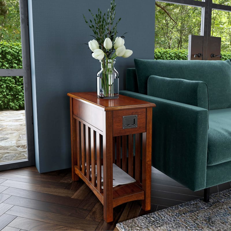 Larina One- Drawer Shaker Side Table