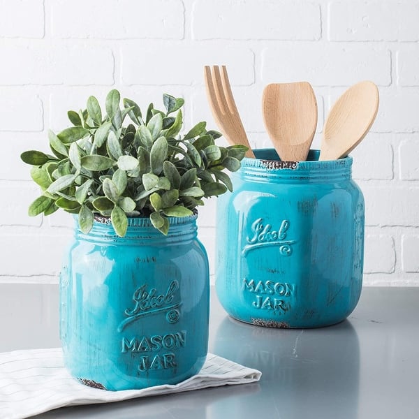 Shop Palais Essentials Ceramic Utensil Crock Utensil Holder