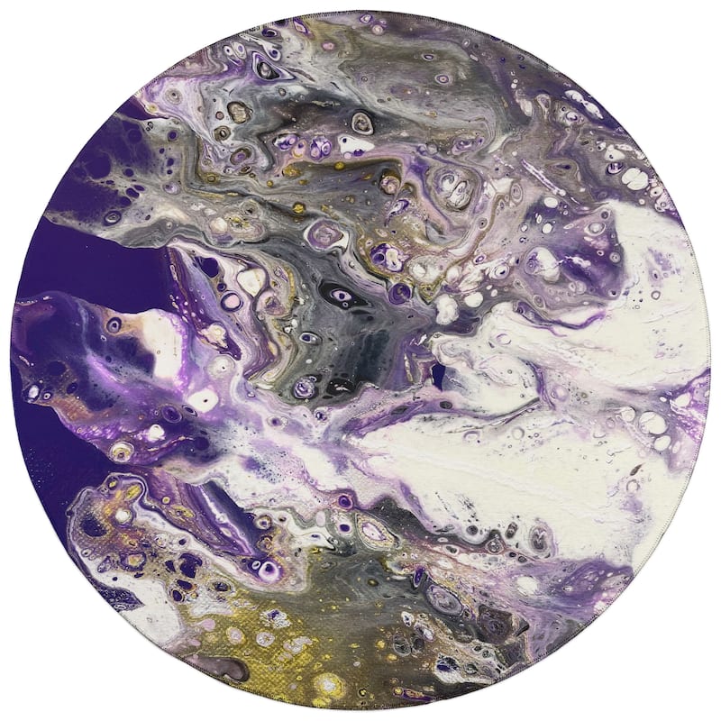 Addison Indoor/ Outdoor Karina Abstract Washable Area Rug