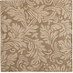 preview thumbnail 32 of 44, SAFAVIEH Handmade Impressions Yulisa Modern Scrolls Wool Rug 6' Square - Brown - Square