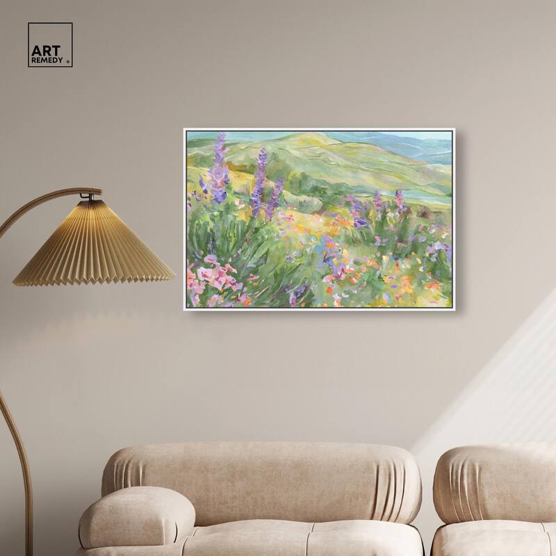 Blooming Fields Canvas by Art Remedy