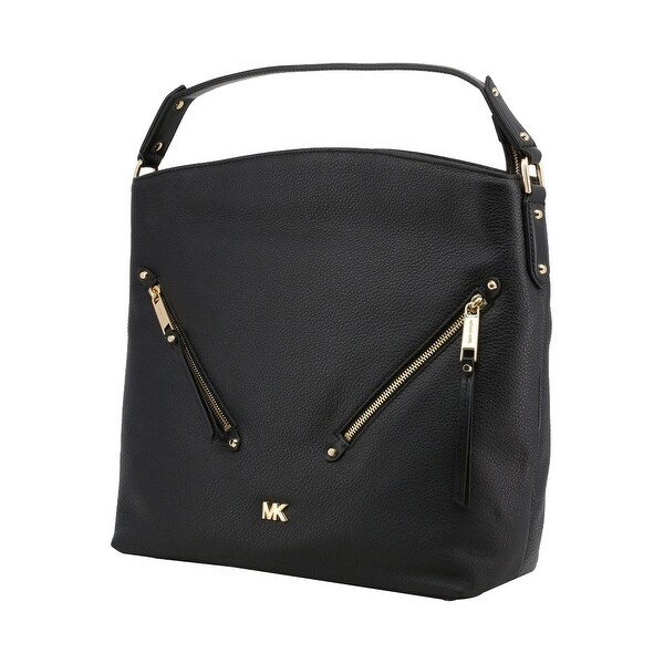 michael michael kors evie pebble leather hobo