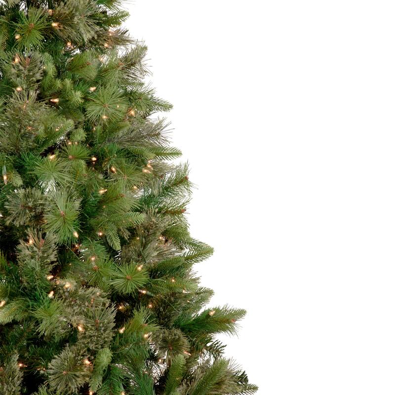 9.5' Full Kingston Cashmere Pine Artificial Tree Clear Lights - 9.5 Foot