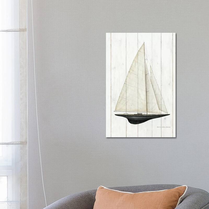 iCanvas "Sailboat II" by David Carter Brown Canvas Print - 26x18x1.5