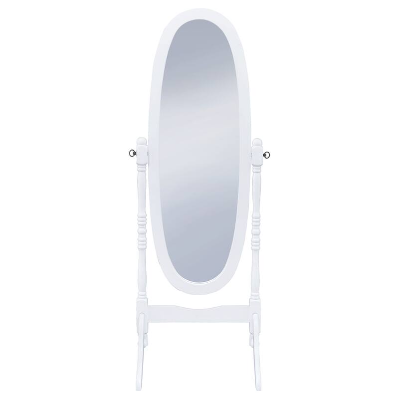 Foyet Wood Adjustable Full Length Cheval Mirror