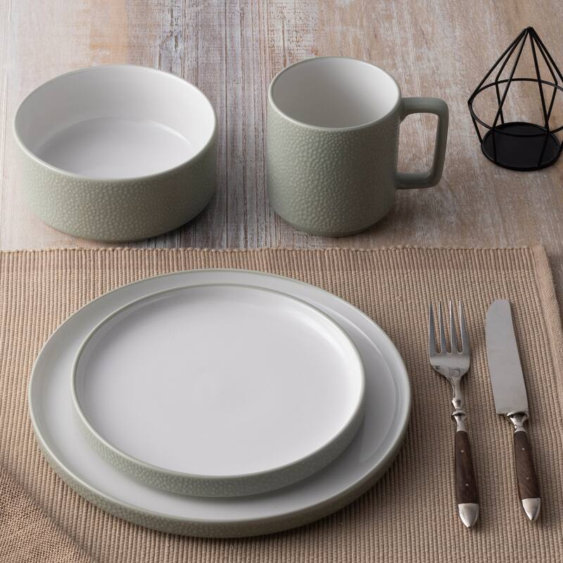 Noritake Colortex Stone Set Of 4 Stax Salad Plates, 7-1/2"