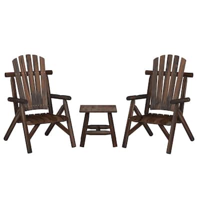 vidaXL Patio Furniture Set Outdoor Patio Lounge Set Chair Solid Wood Spruce