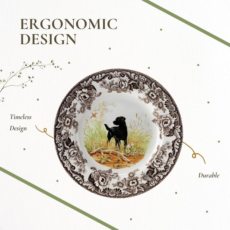 Spode Woodland Assorted Animals Salad Plate