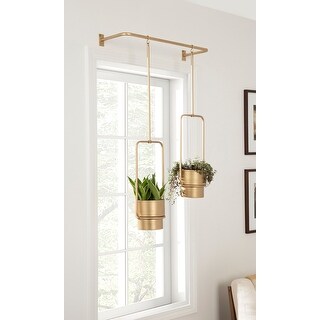 Kate and Laurel Ascher Hanging Planters - 24x8x39