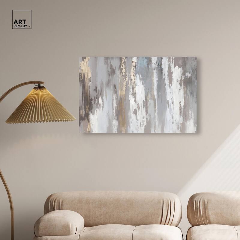 Flooding Gold I Canvas by Art Remedy, Gallery Wrapped