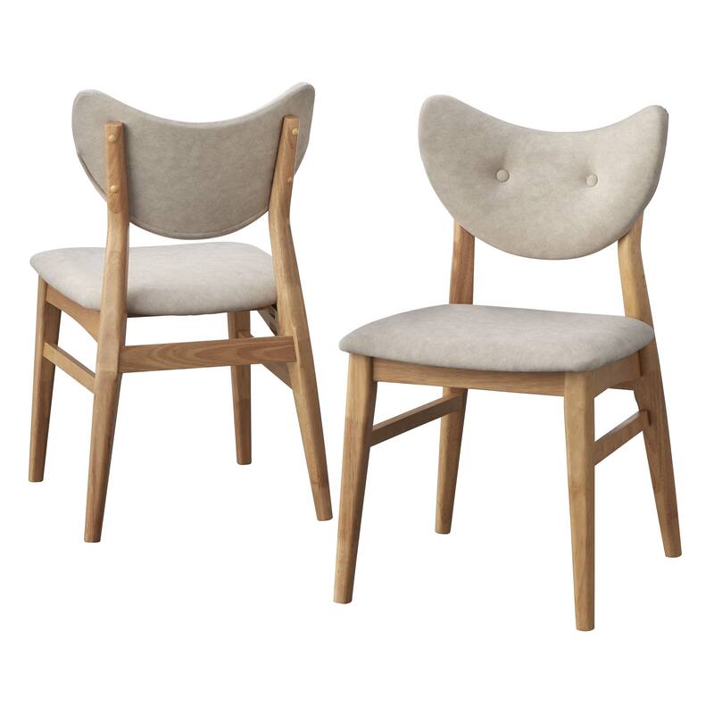 Lifestorey Raylen Solid Wood Dining Set