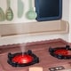 preview thumbnail 16 of 18, Sunnydaze Mini Meals Kitchen Playset with Sounds, Lights, and Effects