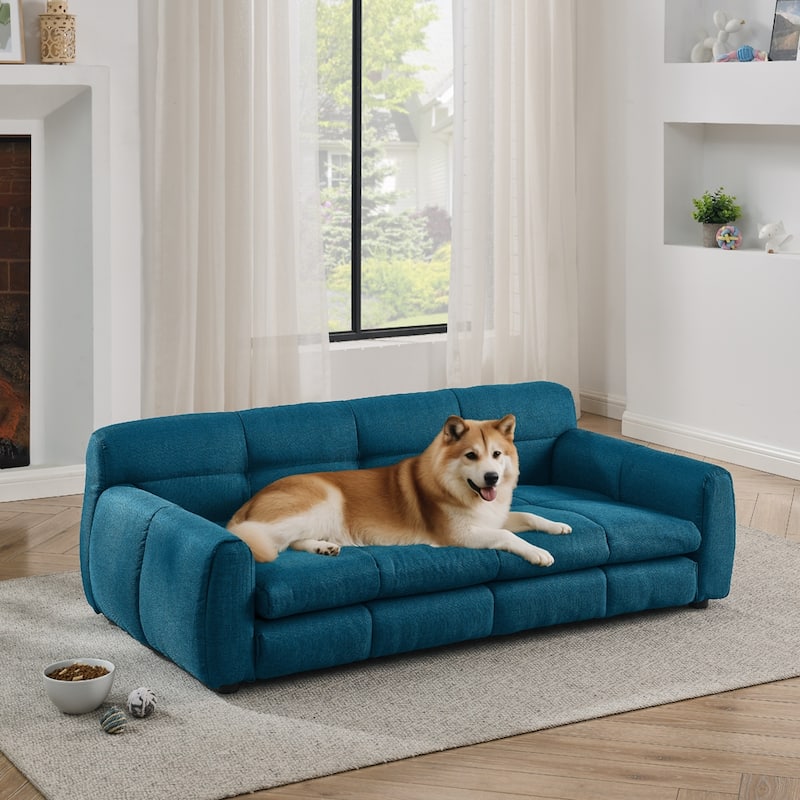 Modern Soft Pet Sofa Bed for Dogs Up to 130lbs