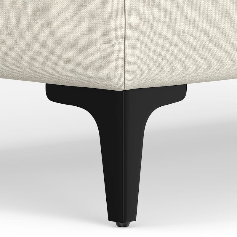 WYNDENHALL Lana Ottoman in Tightly Woven Performance Fabric