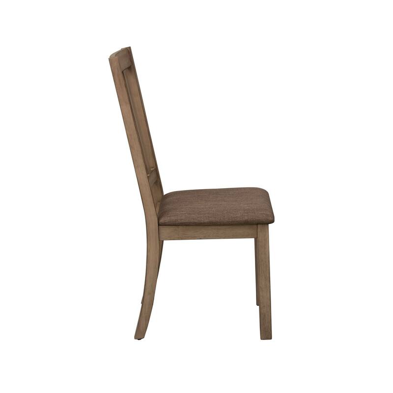 The Gray Barn Sun Valley Sandstone Slat Back Side Chair (Set of 2)