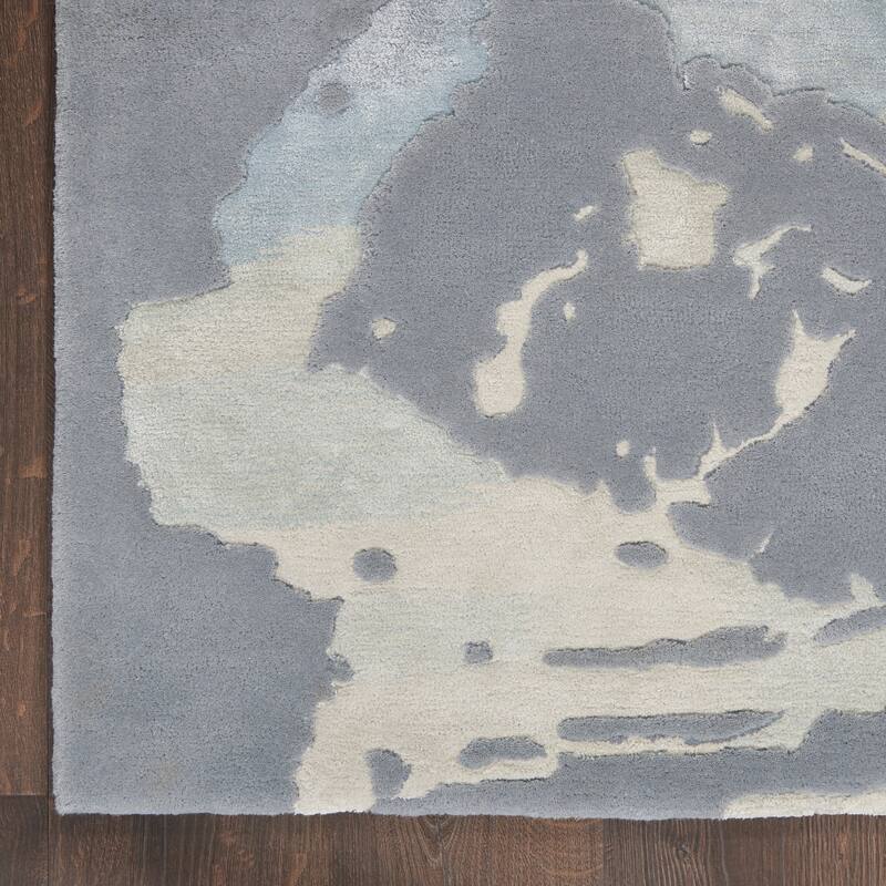 Nourison Prismatic Modern Abstract Shimmer Area Rug