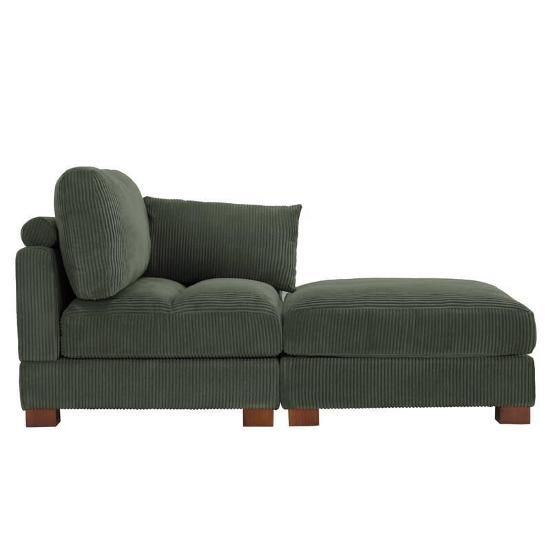 Modern Chaise Lounge Modular Sectional Sofa