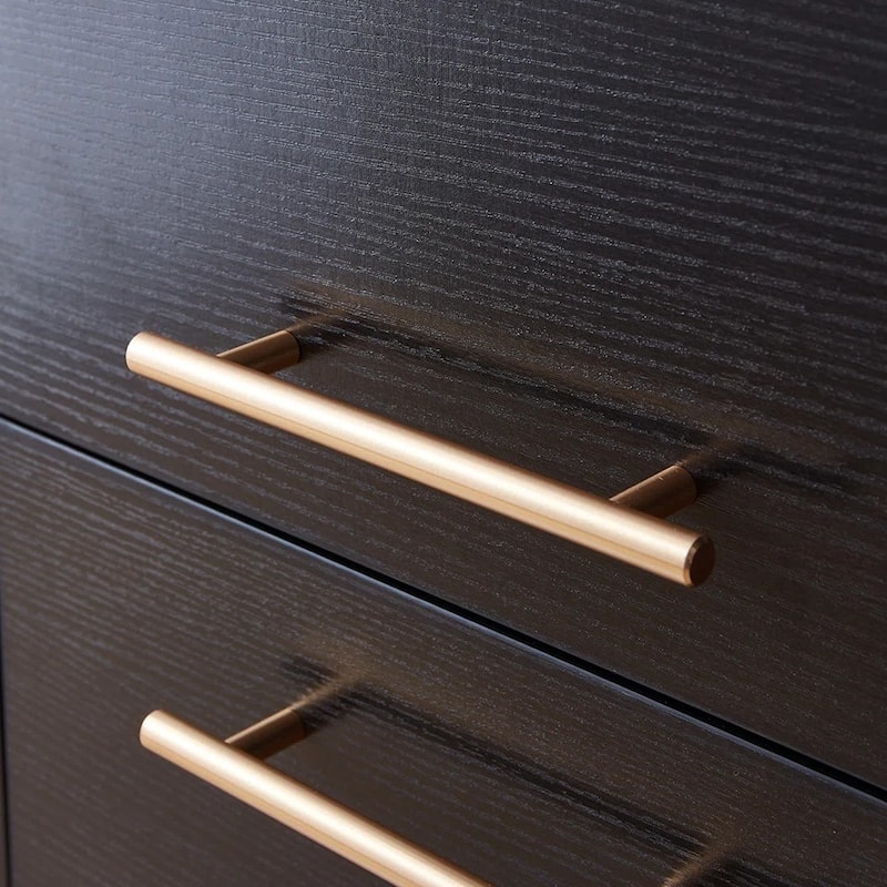 Modern Wall-Mounted Bathroom Vanity with Faux Marble Top