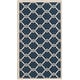 preview thumbnail 77 of 104, SAFAVIEH Courtyard Charleen Indoor/ Outdoor Waterproof Patio Backyard Rug 2' x 3'7" - Navy/Beige