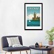 preview thumbnail 14 of 18, iCanvas "Chicago Poster" by IdeaStorm Studios