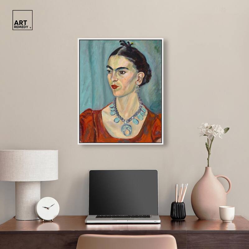 Frida Kahlo by Magda Pach 1933 Canvas by Art Remedy