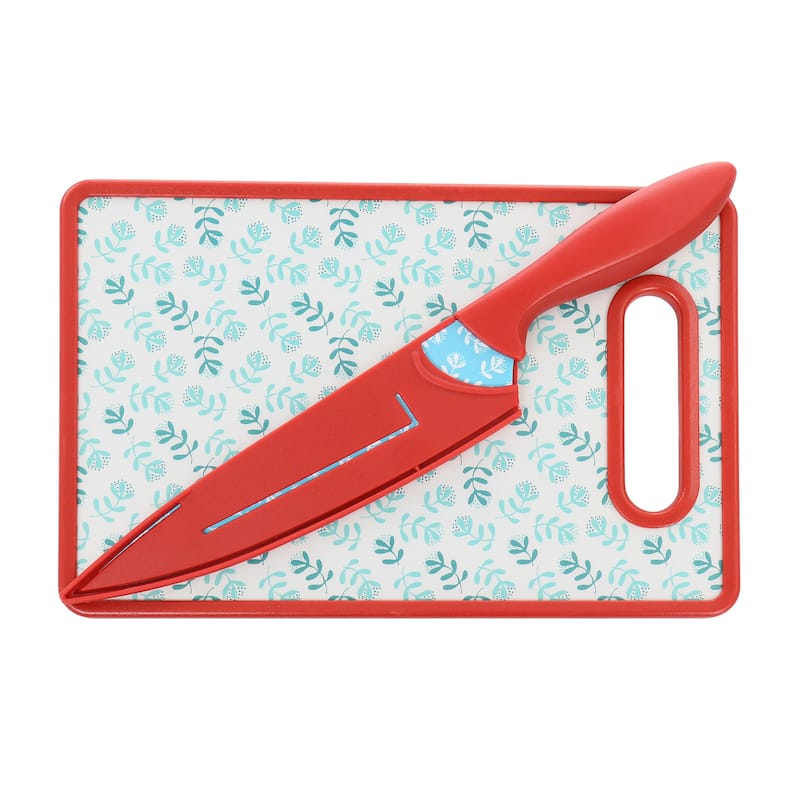 3 Piece Cutting Board and Knife Set
