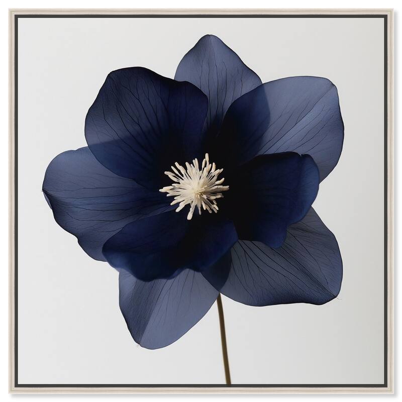 Night Dal II Canvas by Art Remedy - 30" x 30" - Silver