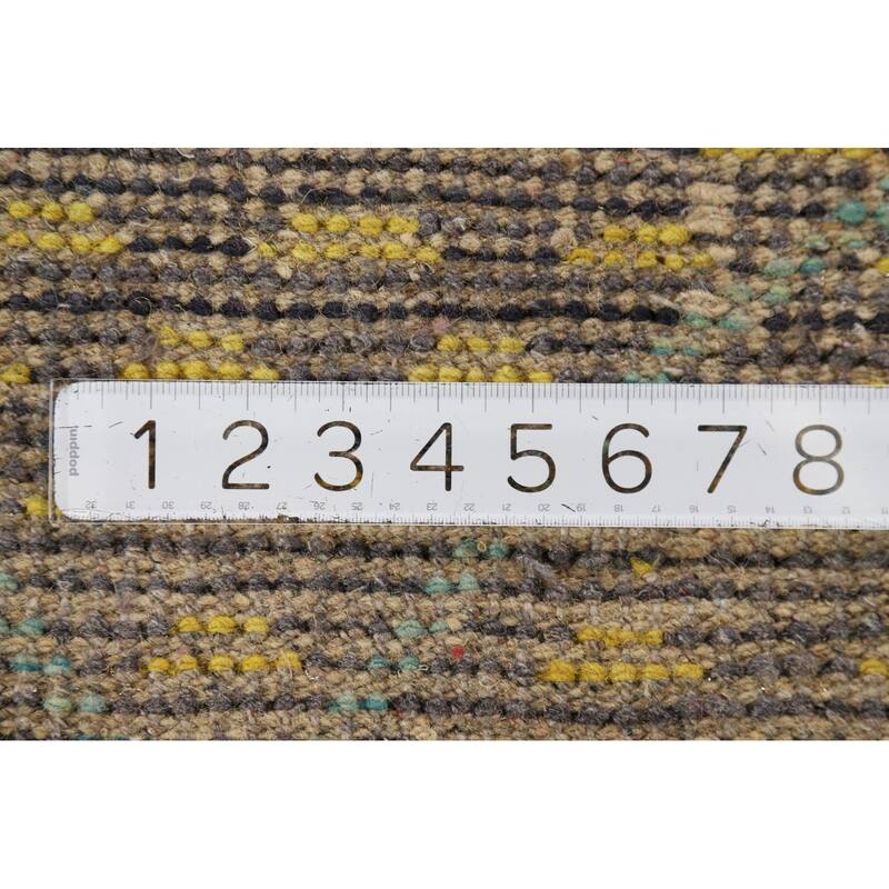 Trellis Geometric Moroccan Oriental Accent Rug Handmade Wool Carpet - 3'0" x 4'11"