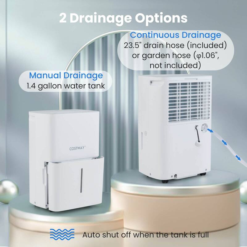 Costway 94.5 Pints Dehumidifier for Home with 24H Timer LED Display - See Details