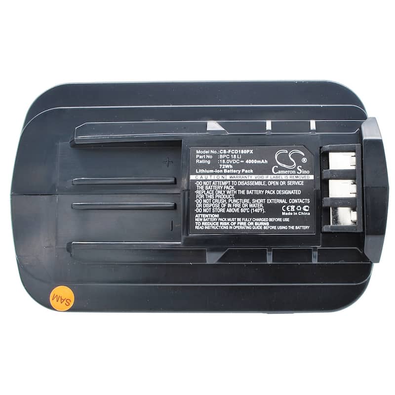 Battery for Festool C15 Quadrive T18 TSC55 T15 Ti 15 498343 499849 BPC 18 Li - Black