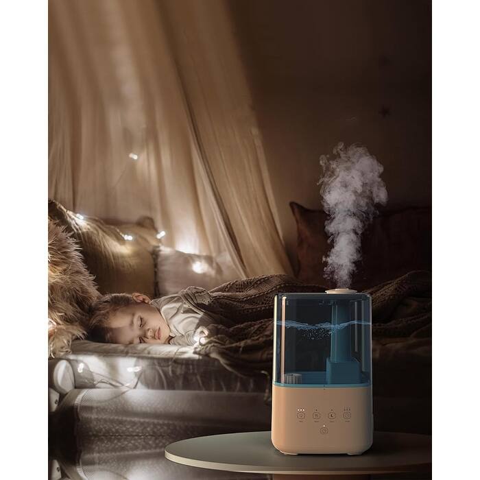Humidifiers for Bedroom, Warm and Cool Mist Humidifier Large Room On