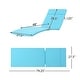 preview thumbnail 143 of 187, Salem Outdoor Wicker Adjustable Chaise Lounge with Cushion by Christopher Knight Home