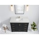preview thumbnail 138 of 161, Willow Collection 48 in W x 22 in D x 36 in H Boston Single Bowl Sink Bathroom Vanity with Countertop