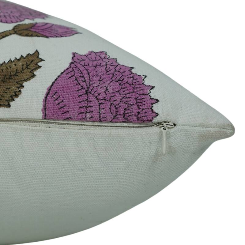 Cotton Bohemian Block print pillow Cover- Badshah