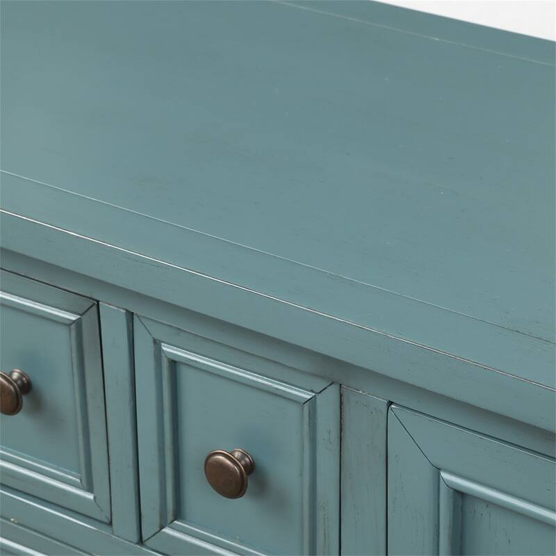 Buffet Sideboard Console Table with Bottom Shelf