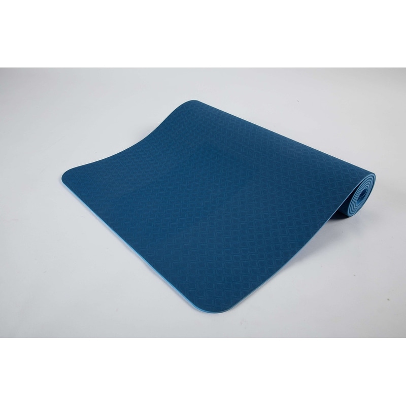 Printed Navy Blue 6mm Yoga Mat