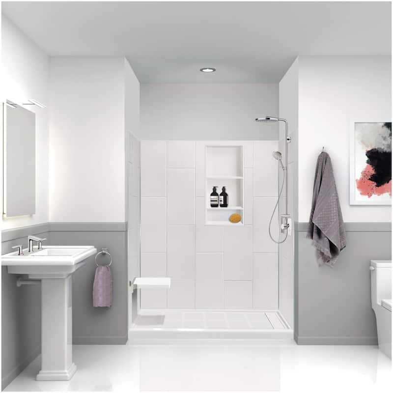 Transolid PWK603672 Prodigy 72" High x 60" Wide x 36" Deep Three Panel