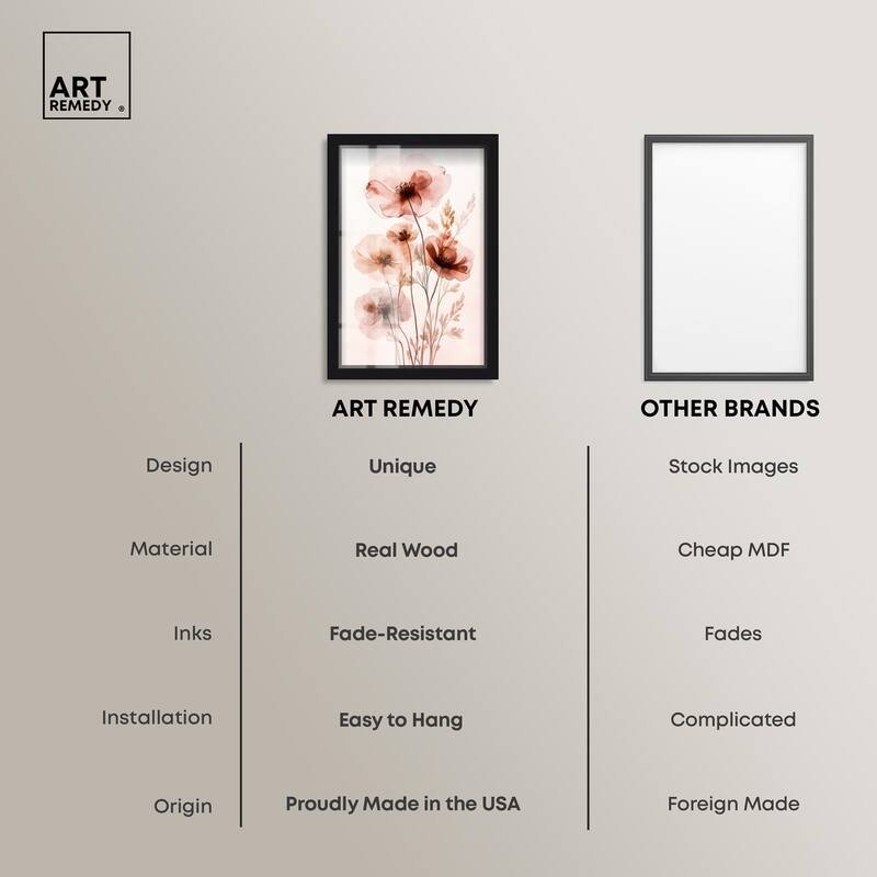 Petal Dye III Shadowbox by Art Remedy