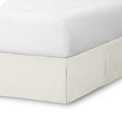 Bare Home Pleated Bed Skirt - 15-Inch Tailored Drop Easy Fit