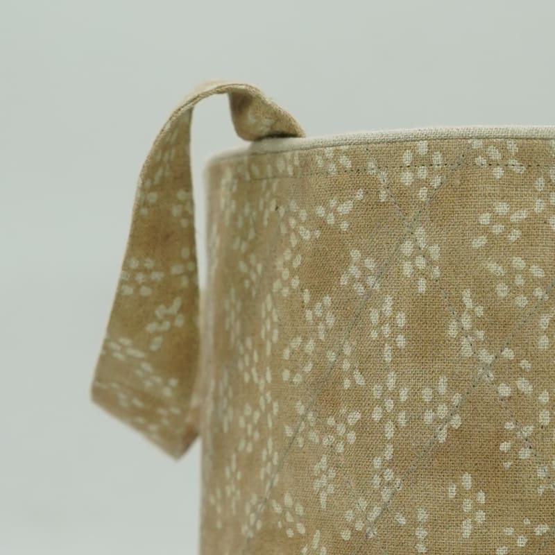 Fabdivine Handmade Floral Room Décor Nursery Storage Basket
