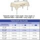 90"x156" Rectangle Sequin Table Cloth Rose Gold Wedding Table Linens Glitter Birthday Bridal ...