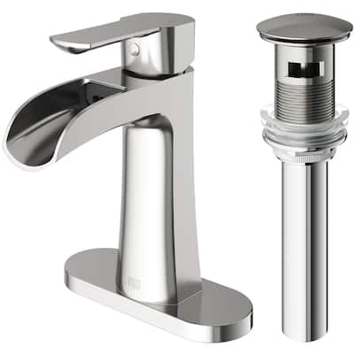 VIGO Paloma 7" H Single Handle Single Hole Bathroom Faucet Set