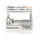 preview thumbnail 8 of 26, Taylor & Olive Trillium Twin over Full Bunk Bed, 2 Drawers