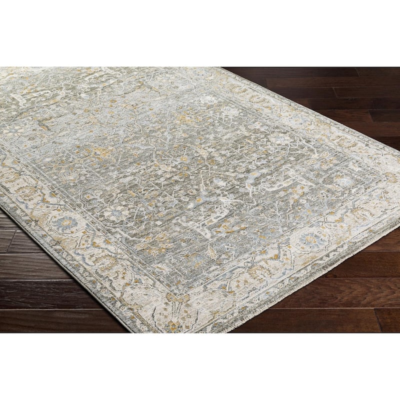 Livabliss Transitional Dresden Medallion Area Rug