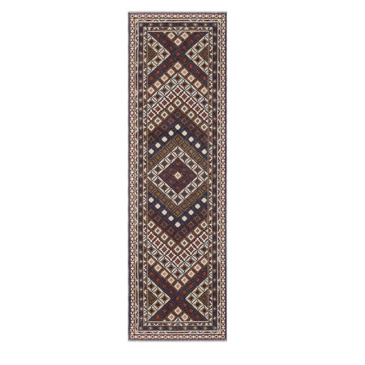 HomeRootsDiamond Bohemian Runner Area Rug